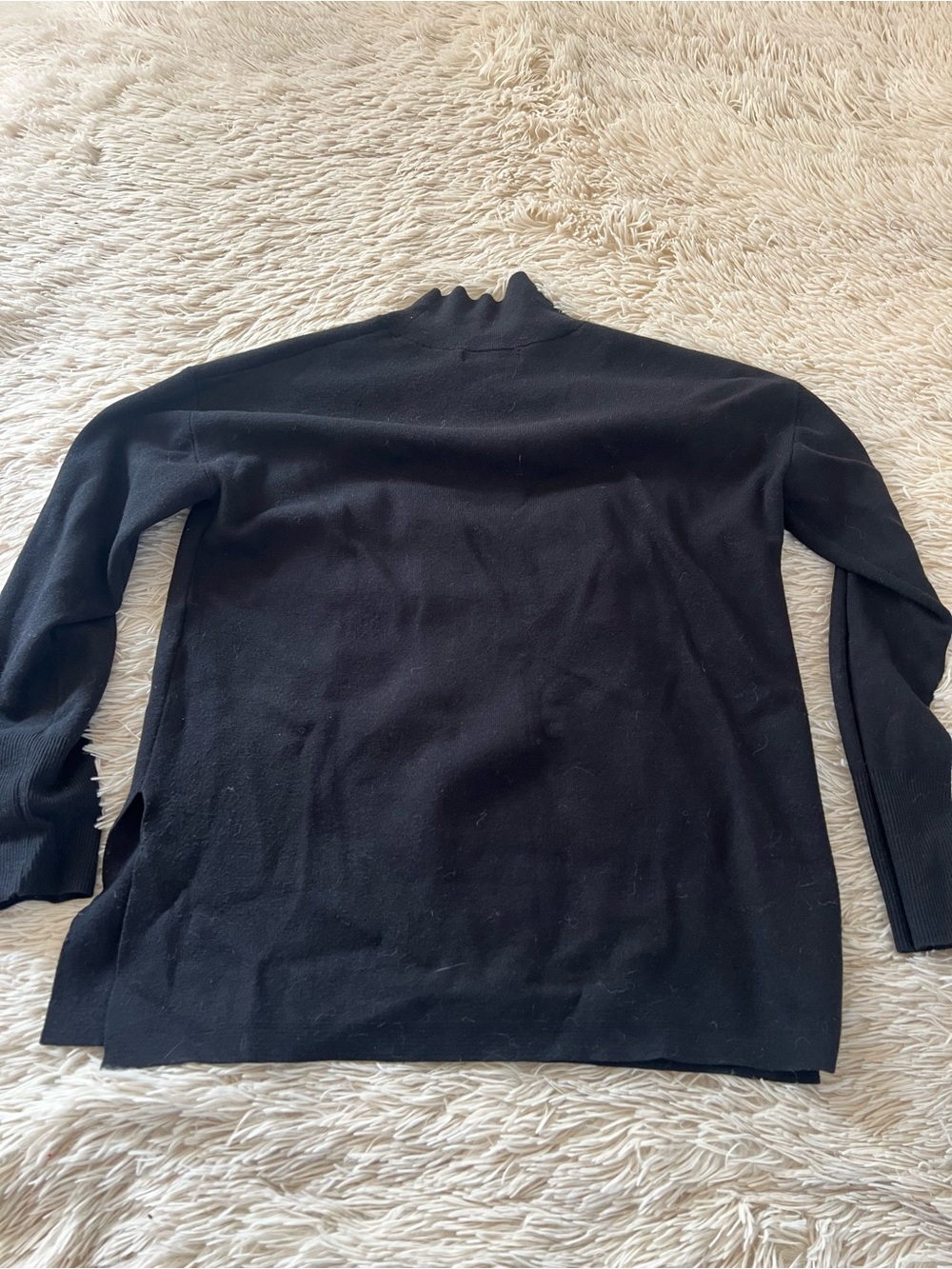 Banana Republic Women's Black Turtleneck Sweater